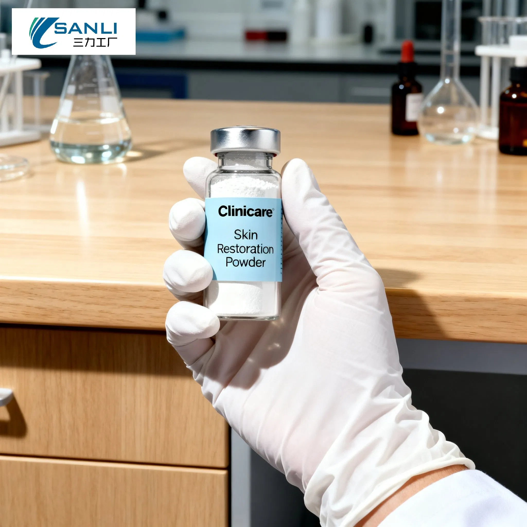 Luxury Ayurvedic and Tcm Fusion Pearl Cuttlebone Poria Cocos Rejuvenating Powder for Global Skin Wellness