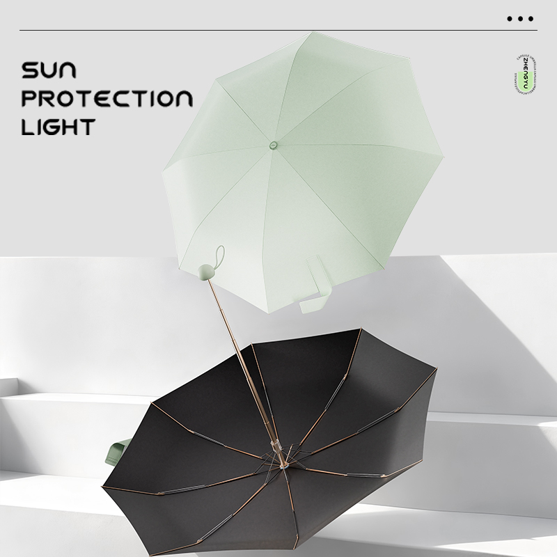 Складной зонт-бутылка ветро- и водонепроницаемый