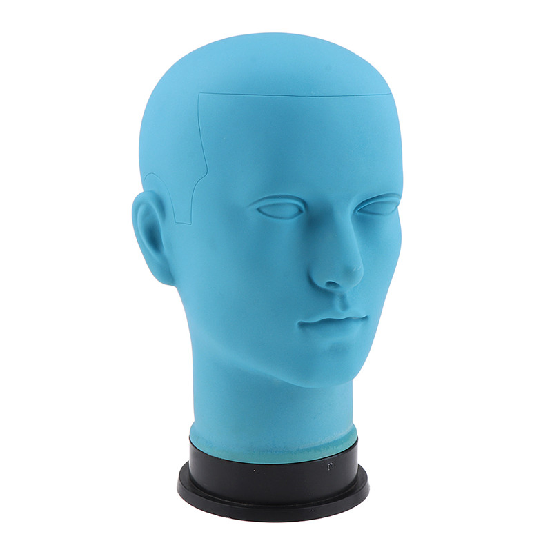 Мужской манекен-голова для демонстрации париков и аксессуаров