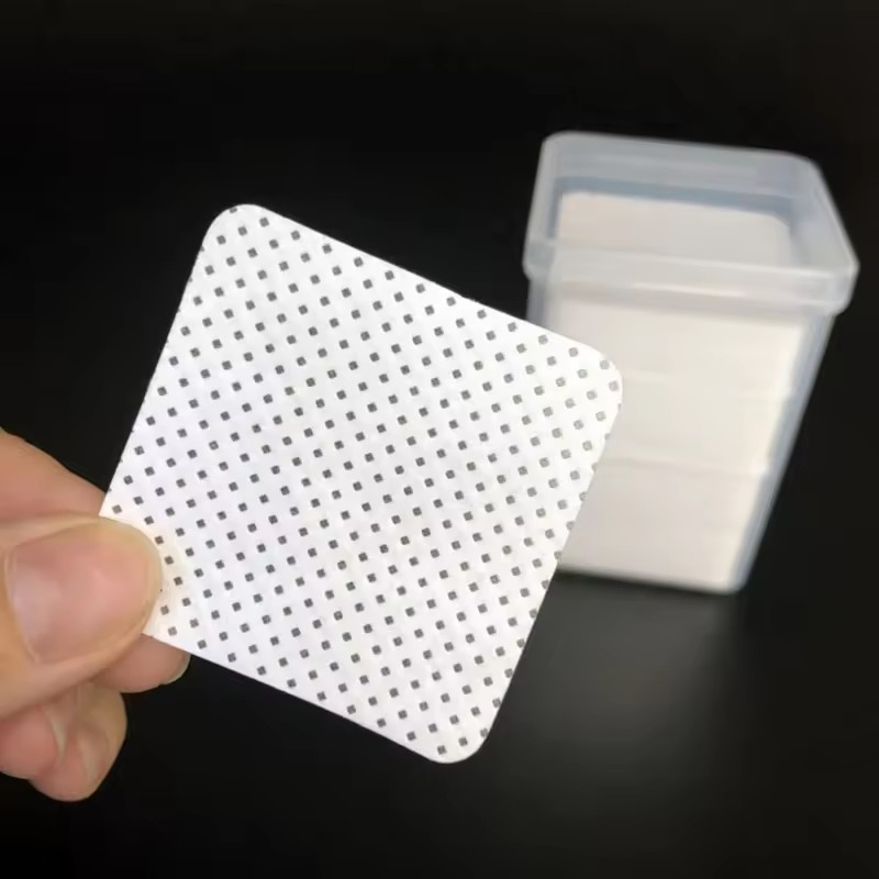 Lint-Free Meltblown PP Nonwoven Nail Polish Remover Wipes for Manicure & Nail Art Cleaning