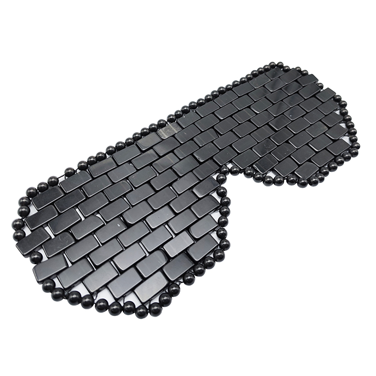 Natural Jade Black Obsidian Anti-Aging Cold Using Jade Eye Sleeping Mask