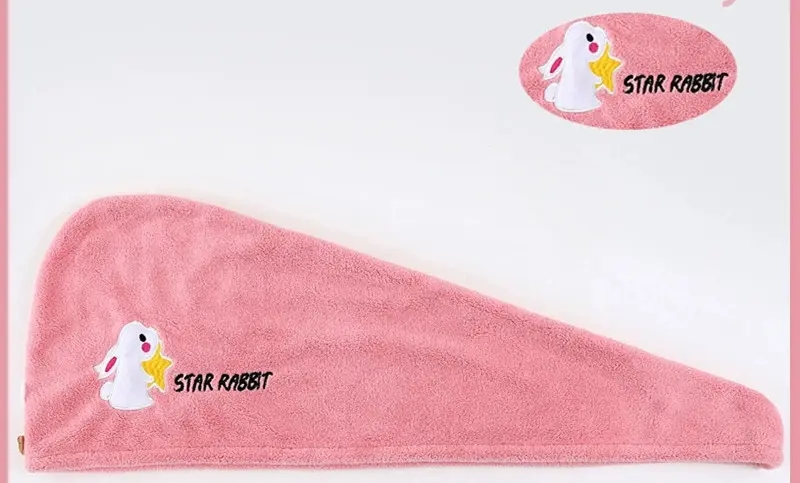 Super Absorbent Instant Quick Hair Drying Shower Cap