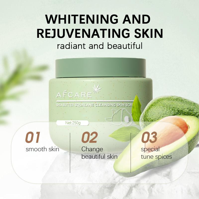 Private Label Body Wash Scrub Set Whitening Exfoliating Oil Balance Moisturizing