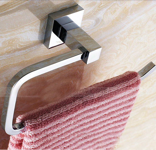 Настенное кольцо для полотенца 6309, хром