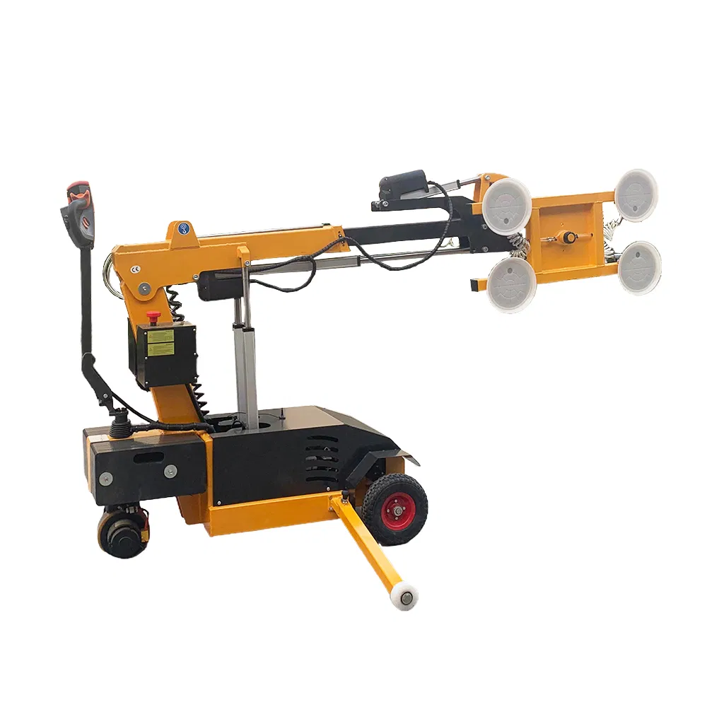 Construction Shovel Rubber Metal Sheet Suction Cup Glass Lifter 400kg Installation Vehicle