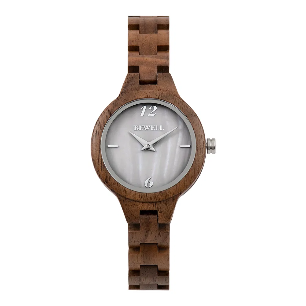 Water Resistant Colors Wood Bezel Fashion Lady Watches Wood Watch