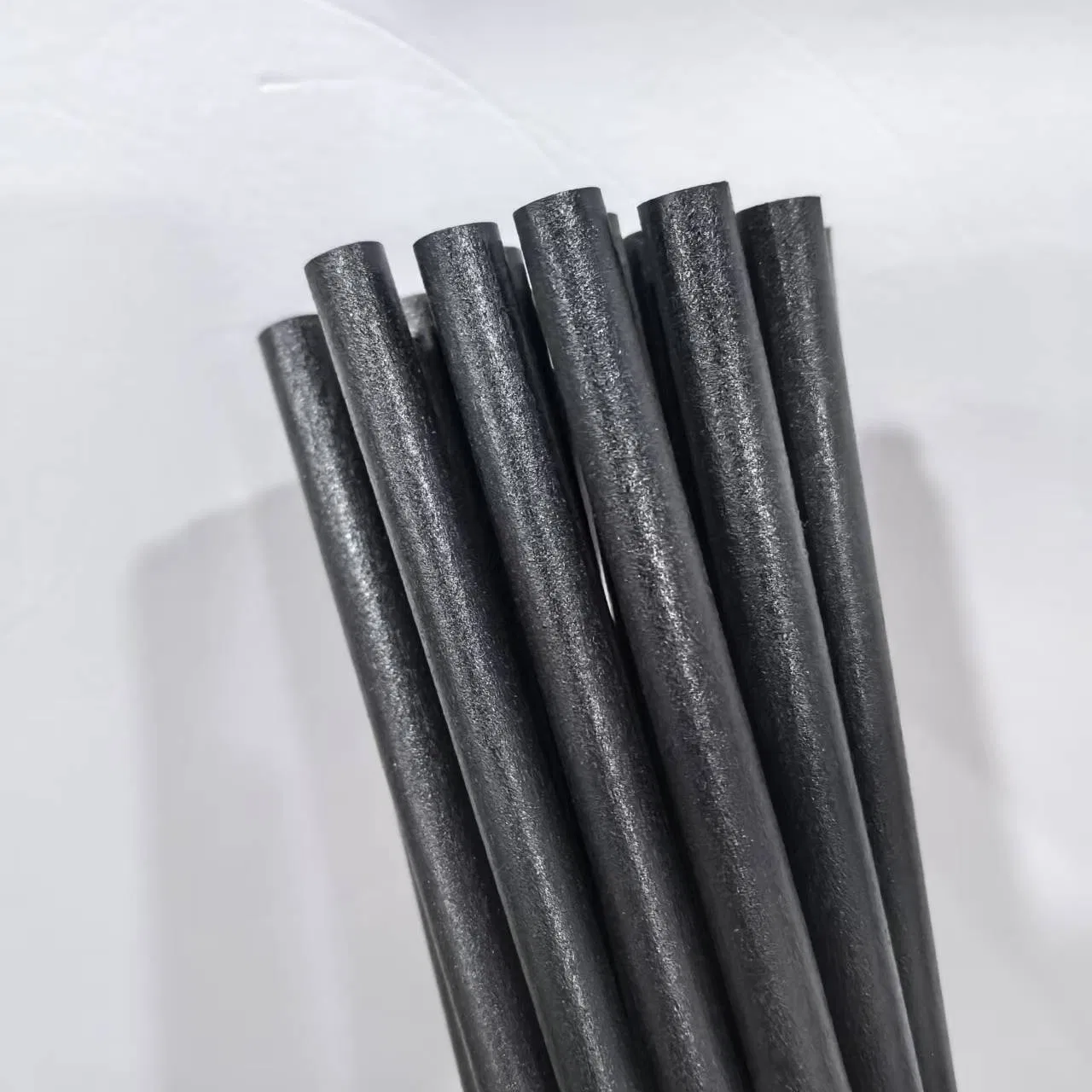 Biodegradable Disposable Black Eco Friendly Plastic Straws for Bubble Tea Straws