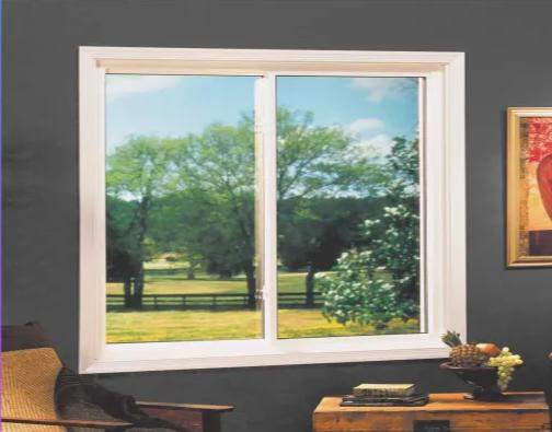 Latest Design and Lagest Opening PVC Fold Sliding Glass Window