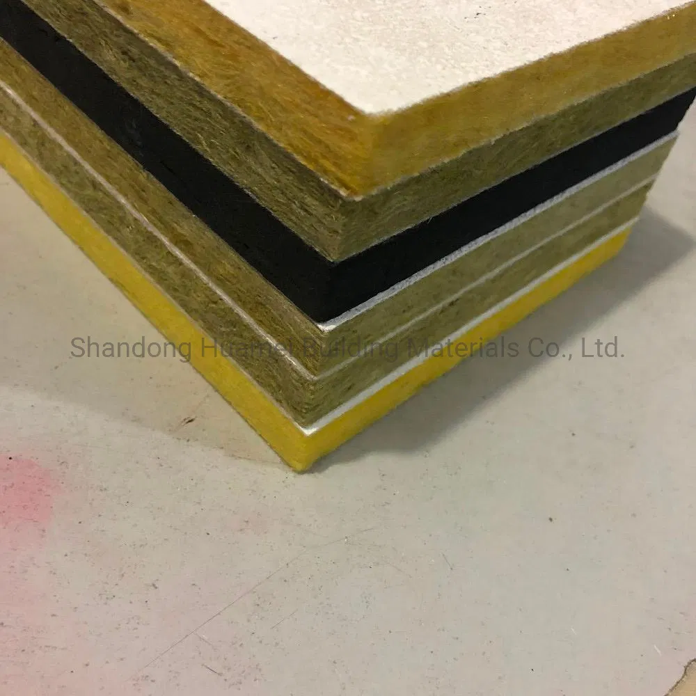 Cheap Factory Price Hot Selling Fireproof Insulated Rock Wool Sandwich Panel