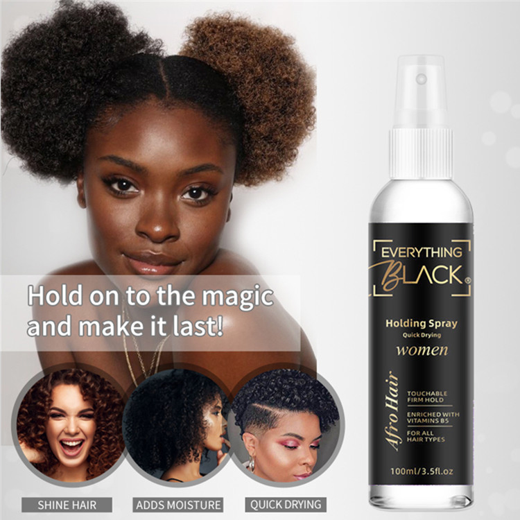 Custom Services Hair Styling Products Holding Spray for All Textures