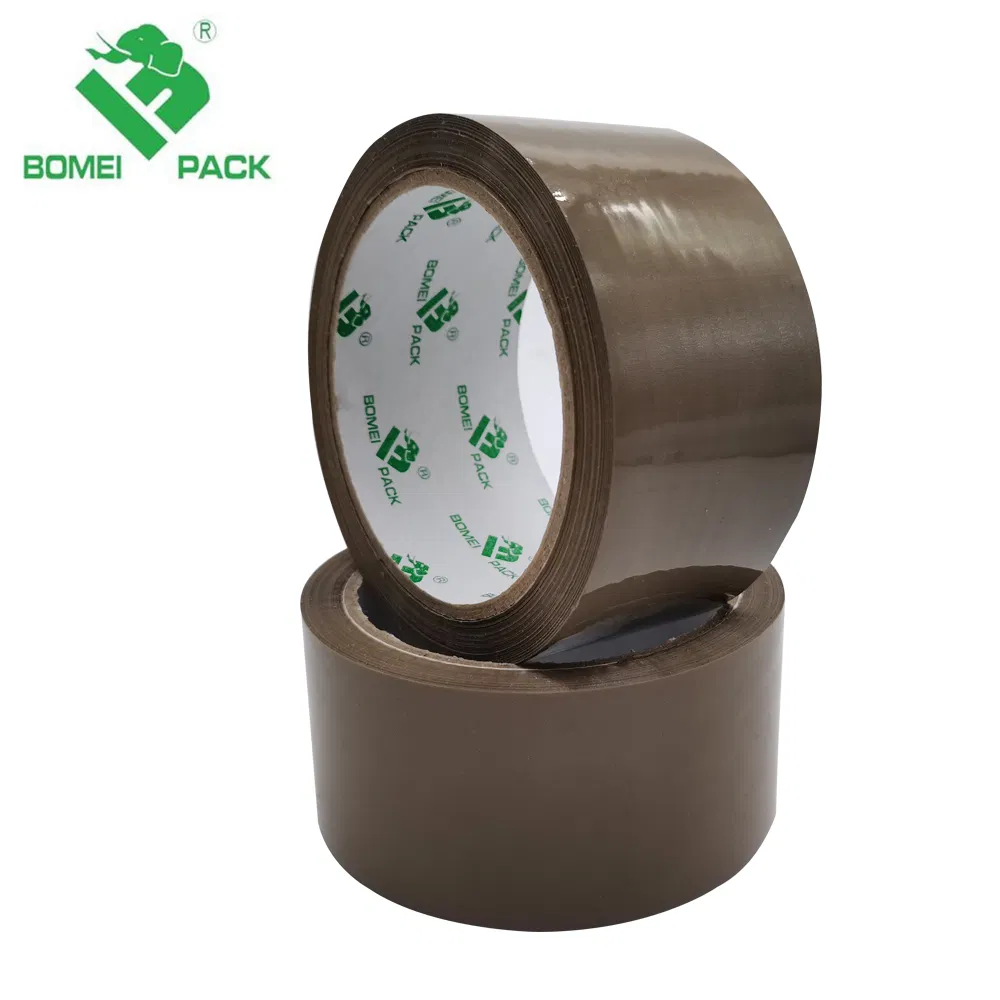 Colored BOPP Adhesive Packing Tape Ome Brown for Sealing Carton