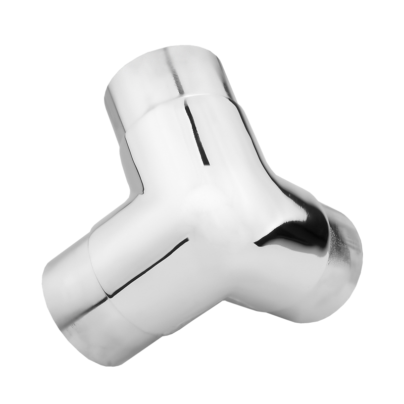 Custom 304 Stainless Steel Handrail Accessories Glass Railing Stair Parts for Supermarket and Residential Stairs Parts
