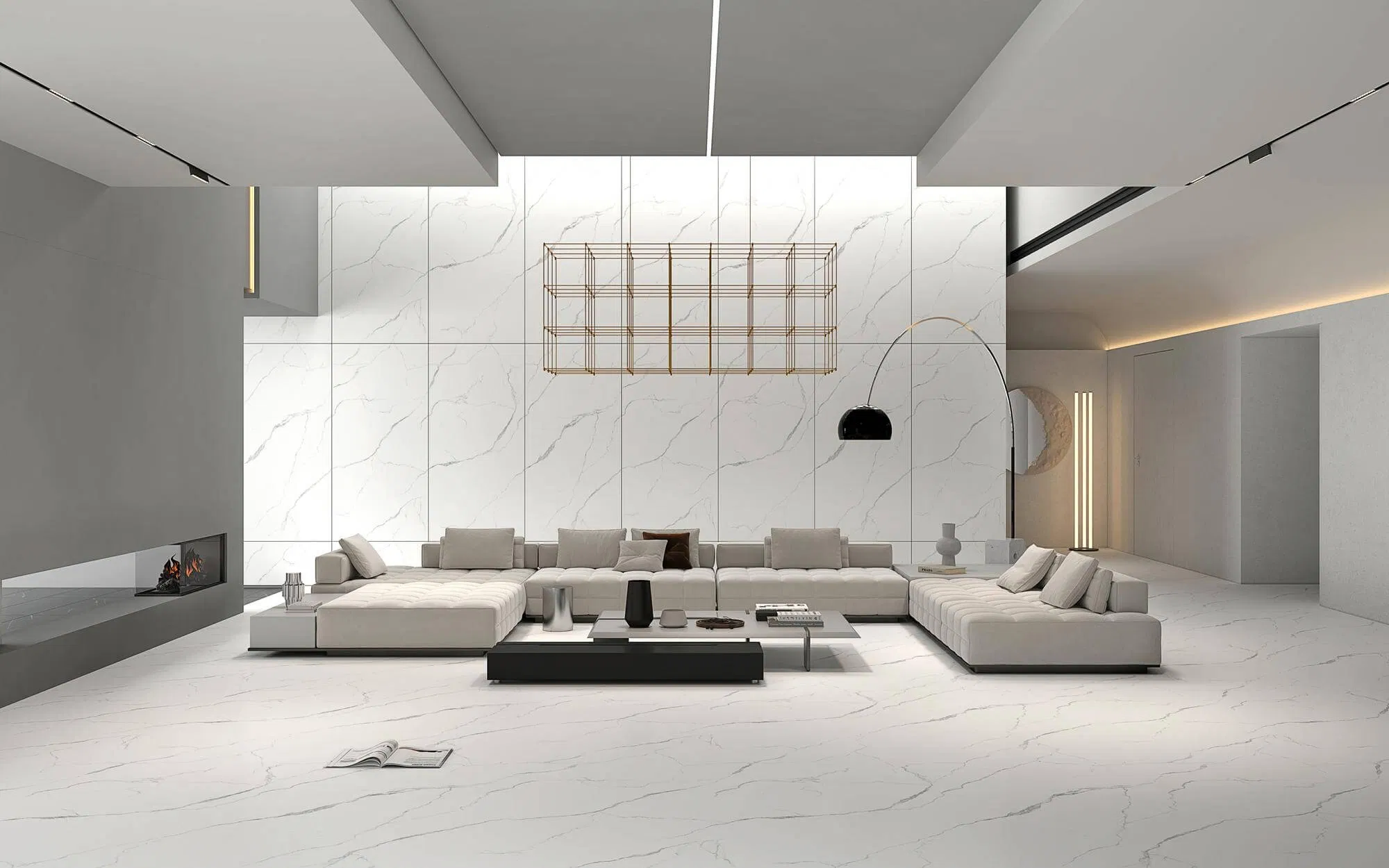 Hot Selling Modern Premium 900*1800 Porcelain Sintered Slab for Wall and Floor Tile