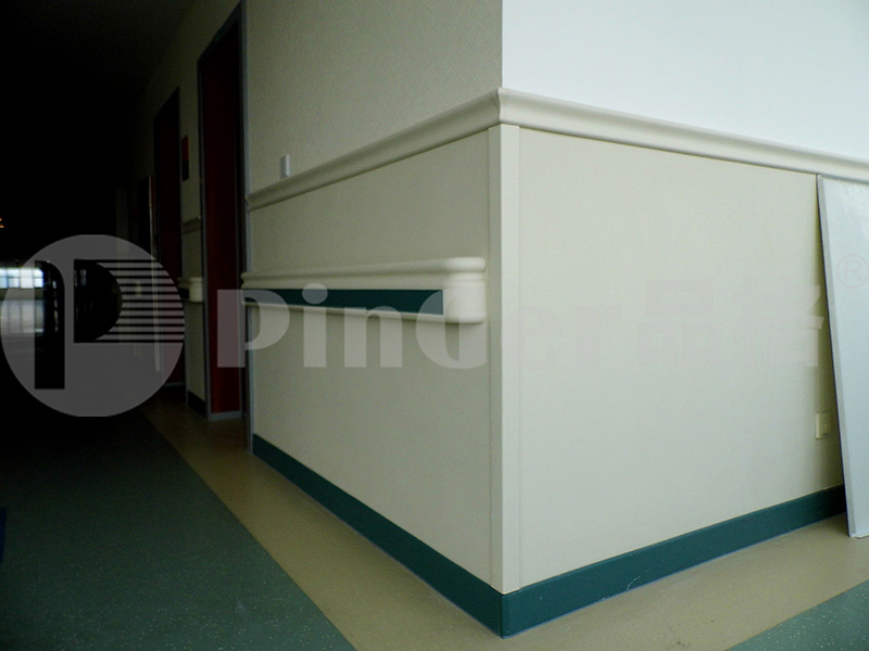 Hospital Half End Cap Wall Guard Chair Rail