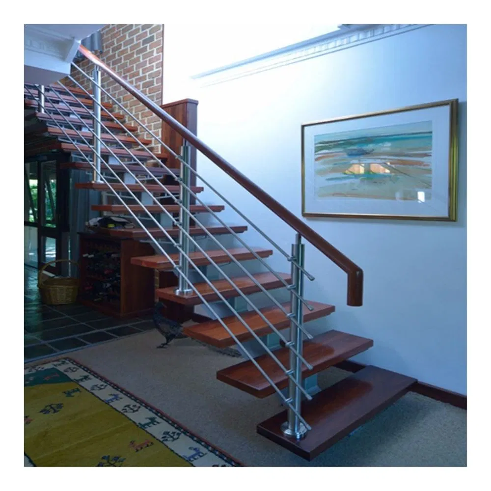 Prima Novel Brushed Stainless Steel Rod Bar Customized Railing Balustrade