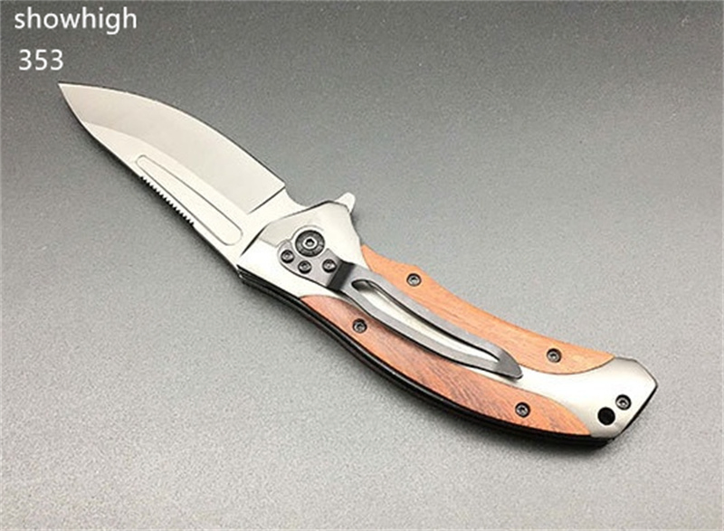 Spring Assist Stainless Steel Folding Pocket Knife 353
