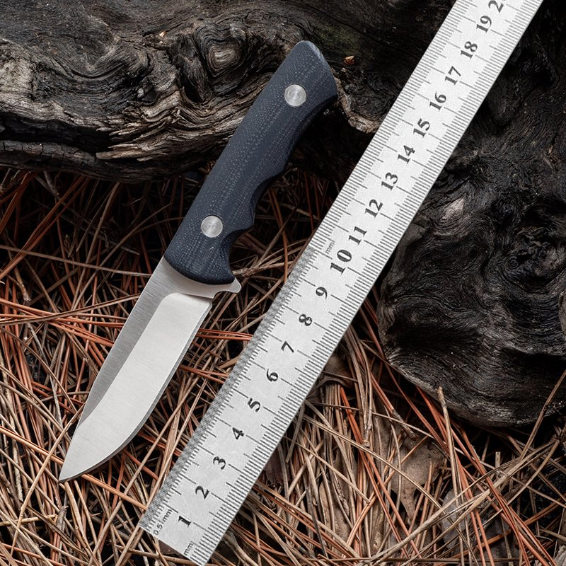 G10 Handle 440c Stainless Steel Outdoor Fixed Blade Knife