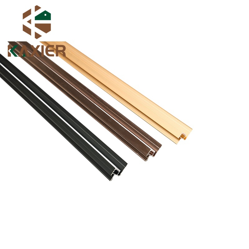 PVC Marble Wall Panel Internal Corner External Angle Joint Aluminum Profile Trip