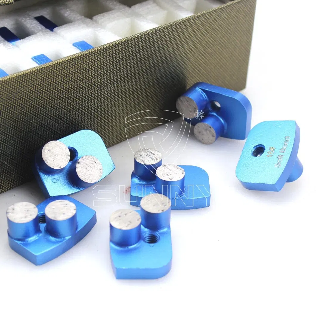 Diamond Grinding Segments for Newgrind Machine Metal Bond Diamond Grinding Pad