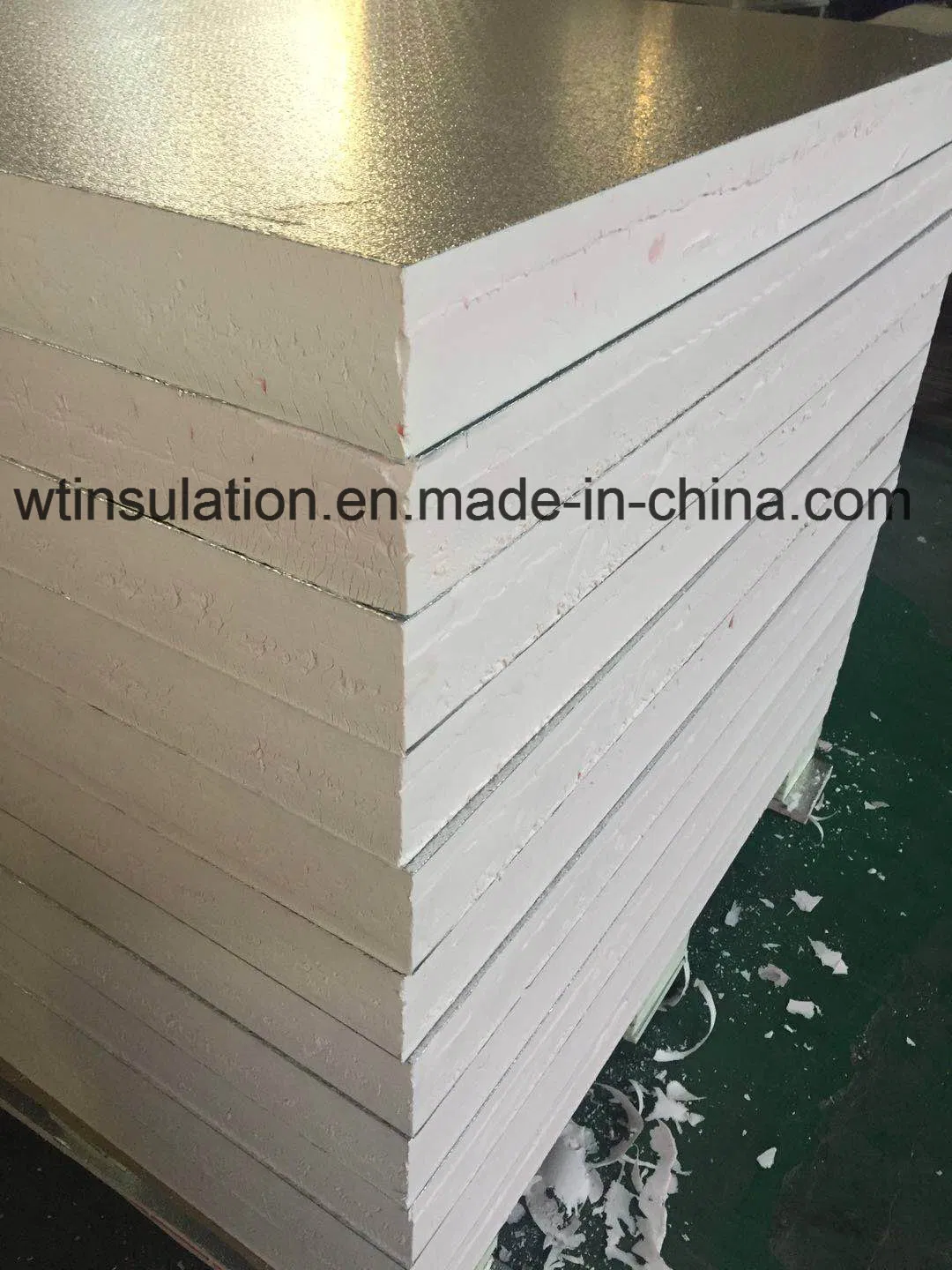 Aluminum Foil Phenolic Wall Insulation Board