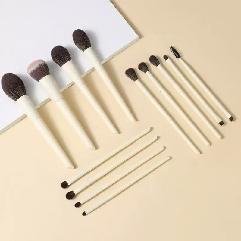 Cross Border Wholesale Loose Powder Blush Eyeshadow Tool 13PCS Makeup Brush Set