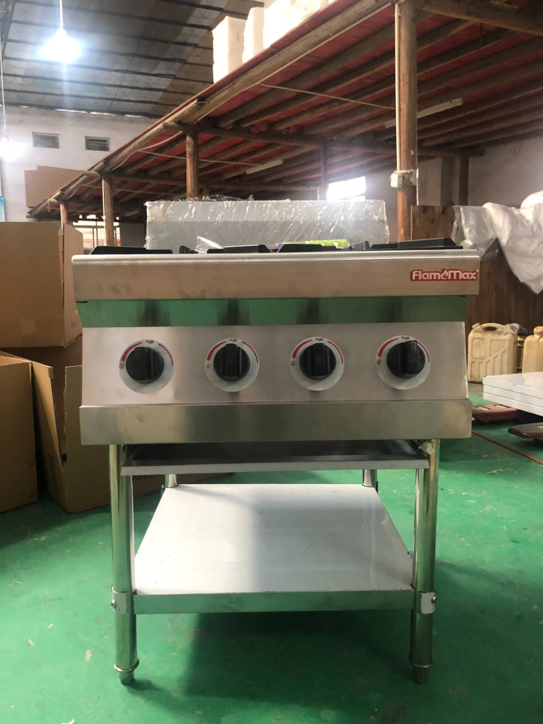 Built-in Gas Stove with Timer for Efficient Cooking Experience