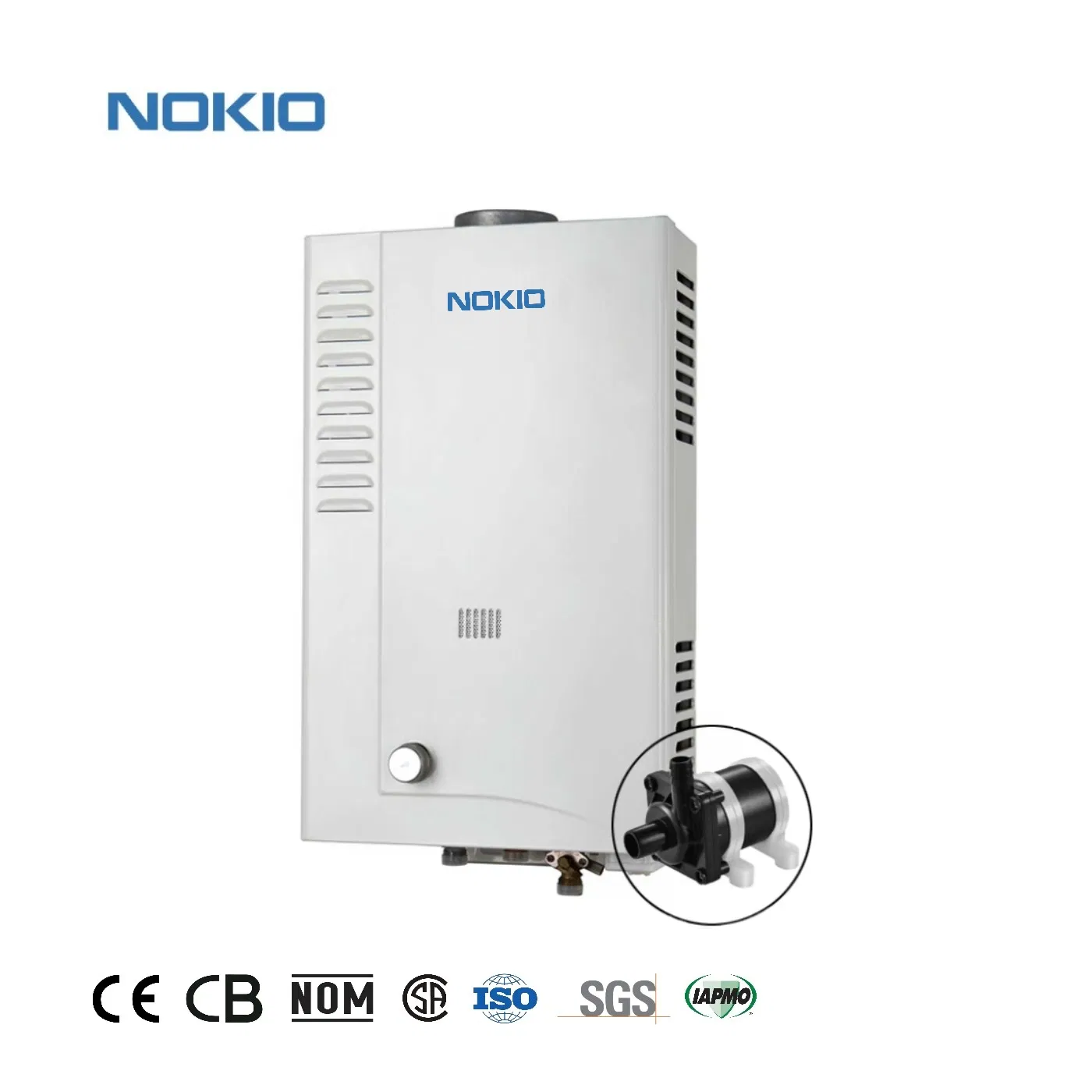 Seconds Hot Water Pump Machine Smart Inverter Instant Gas Water Heater