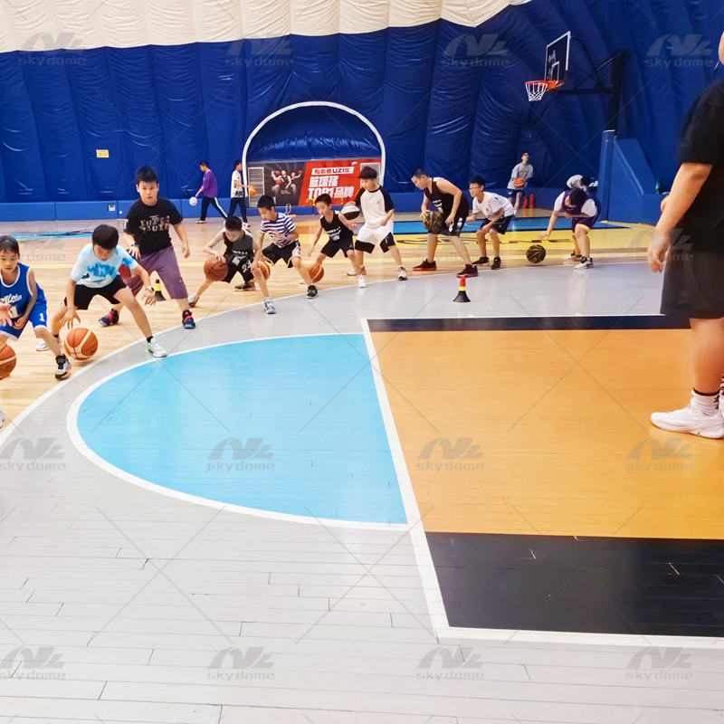 High Quality PVDF Basketball Inflatable Air Membrane Dome