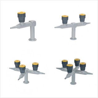 Лабораторный газовый кран MAX-GF, однорукояточный