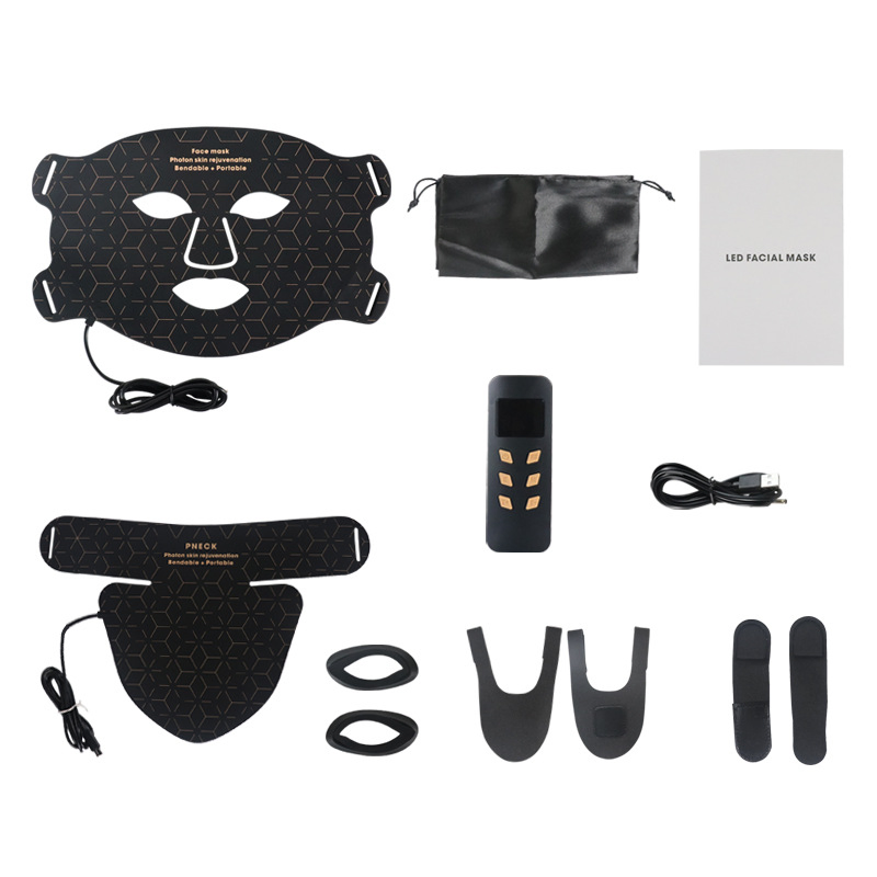 7 Colors +Infrared Light Set, Source Factory LED Red Light Therapy Face / Facial Silicone Mask