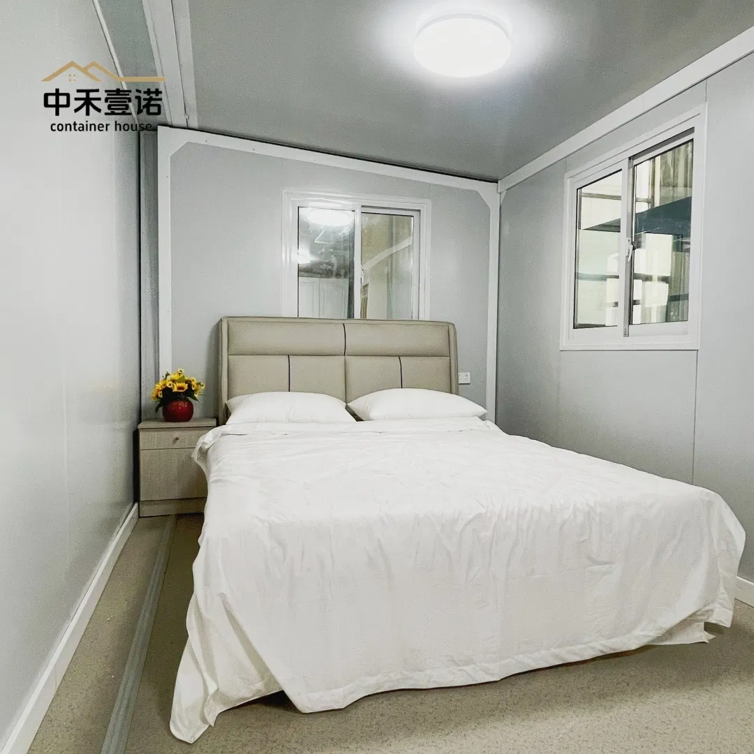 Side Opening Folding Container House for Mobile Apartment with Smart Doors