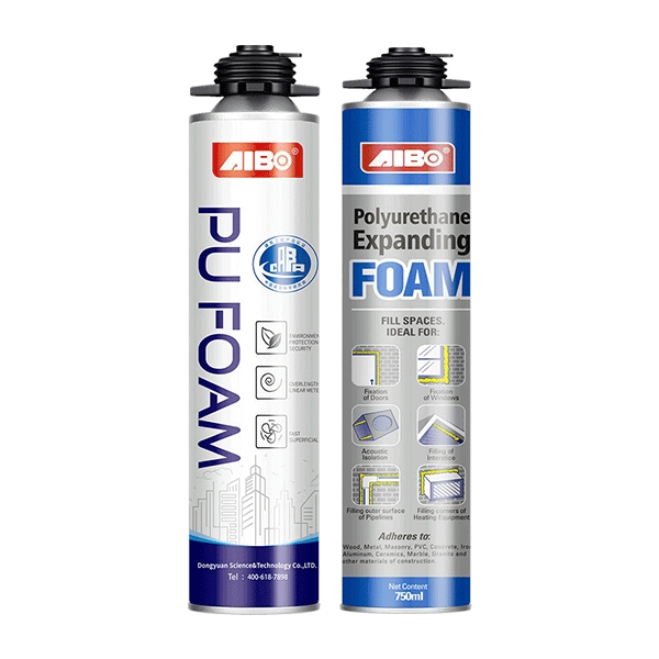 Efficient One Component 750ml B1 Waterproof Expanding Foam for Fiber & Garment Industry