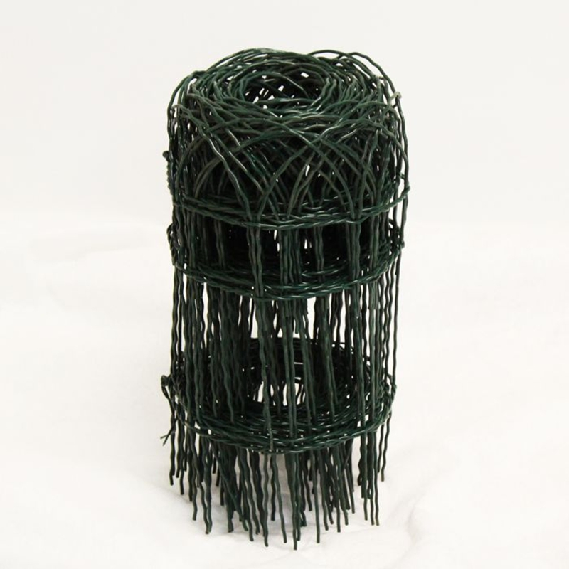 PVC Coated Garden Border Fence Garden Border Edge Fencing