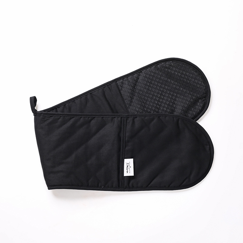 Esun Heat Resistance Double Oven Mitt with Flexibility Cotton
