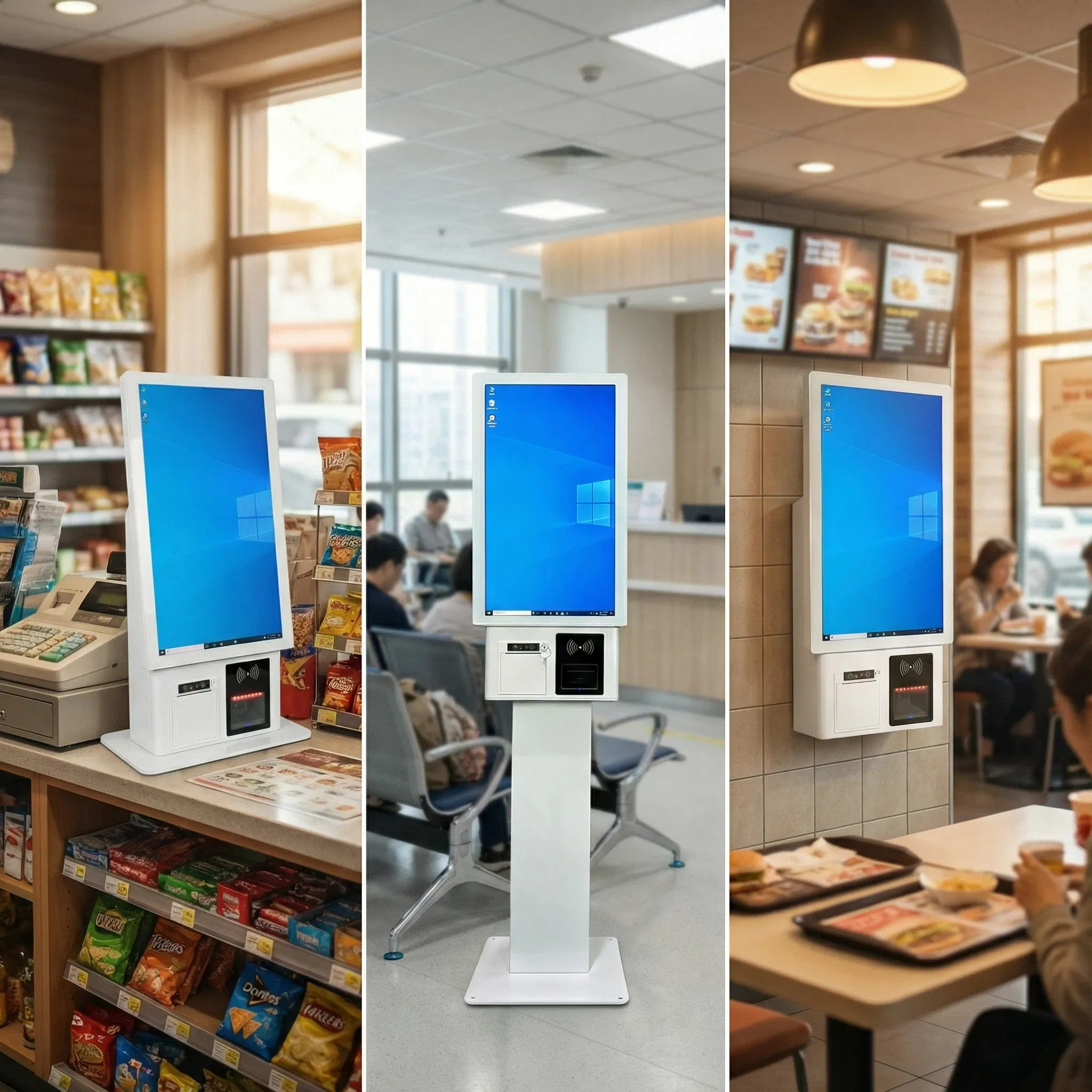 Retail Self-Service Payment Terminal Kiosk POS System