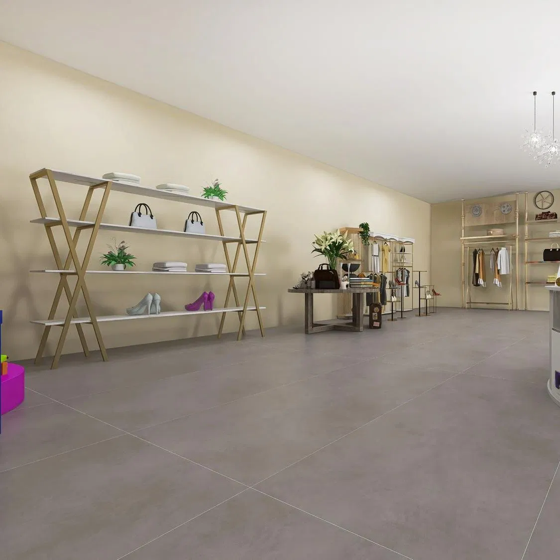 Grey Marble Porcelain Matt Tiles 900*1800mm Flooring Wall Tiles Building Material for Living Room