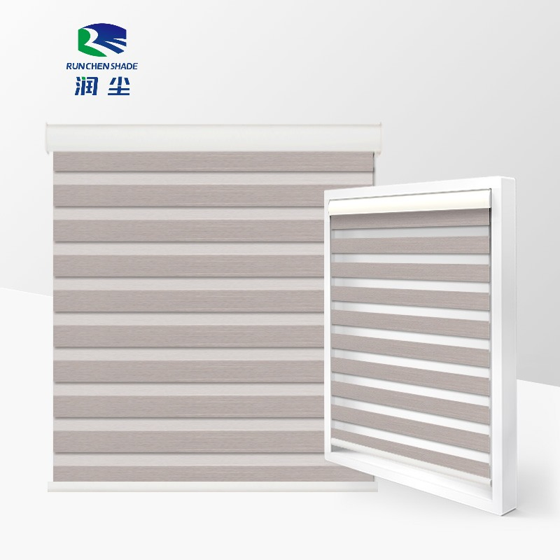 Motorized Shutter Blackout Electric Zebra Roller Shutters