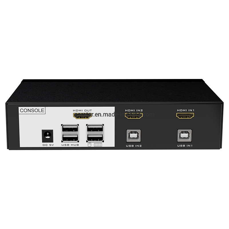 4-портовый DVI KVM-коммутатор с беспроводной клавиатурой и мышью