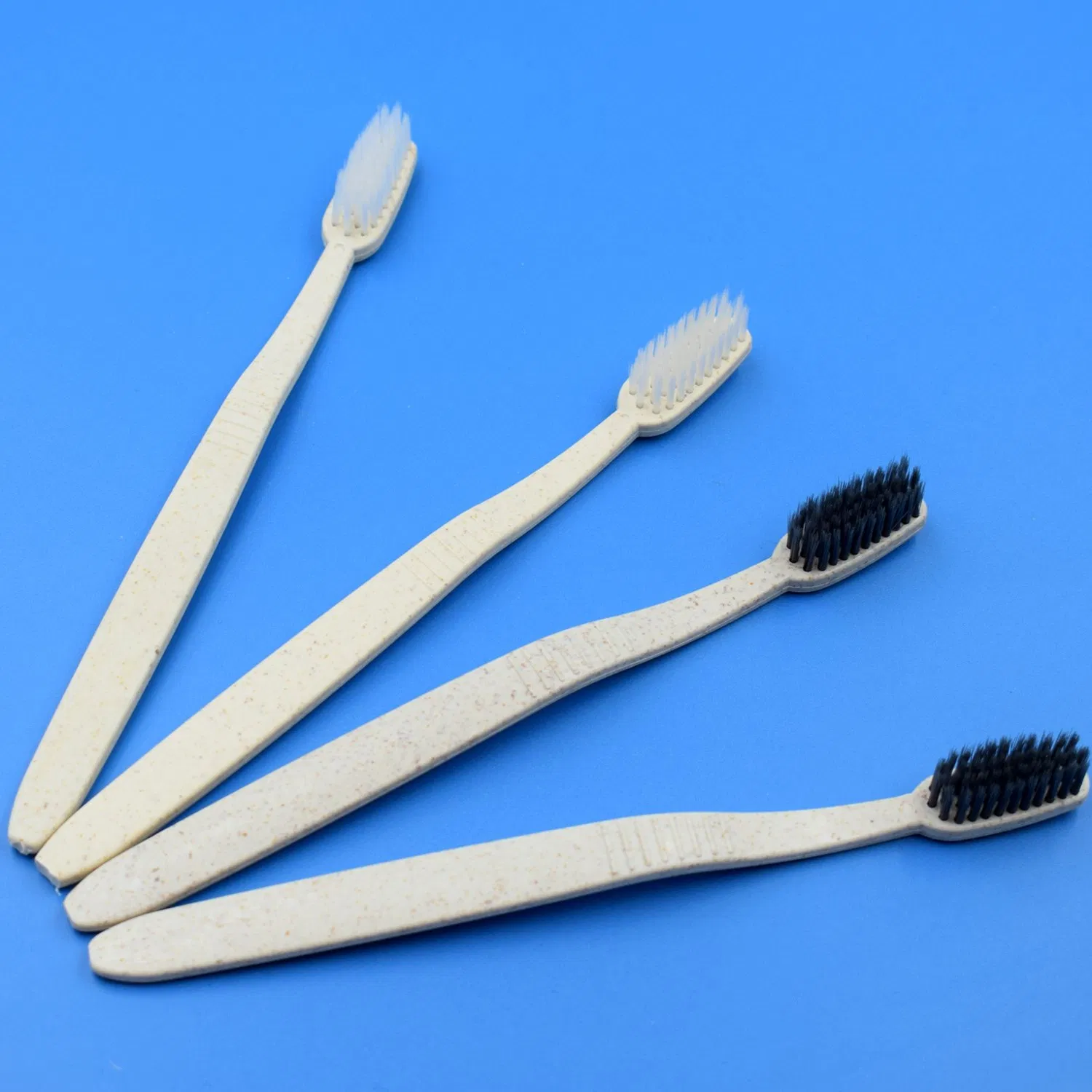 Wholesale Portable Wheat Straw Disposable Hotel Adult Toothbrush