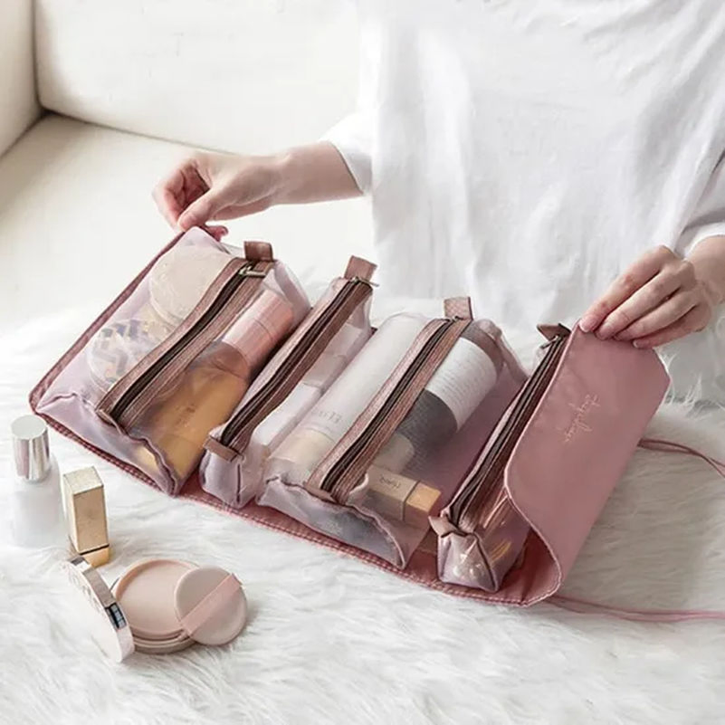 Compact and Chic Zippered Toiletry Bag for Travel Tg008_7