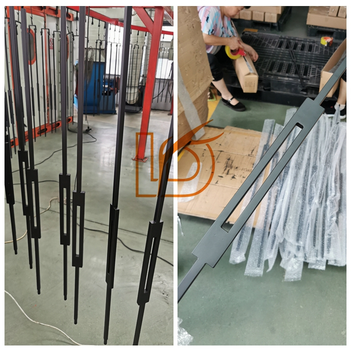 Small Rectangle Iron Stair Balusters Balustrade Railing