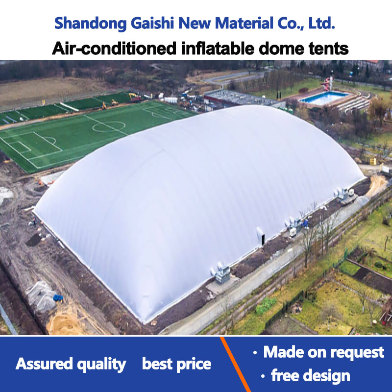 Big Supported Structure Inflatable Football Field Air Dome Tent