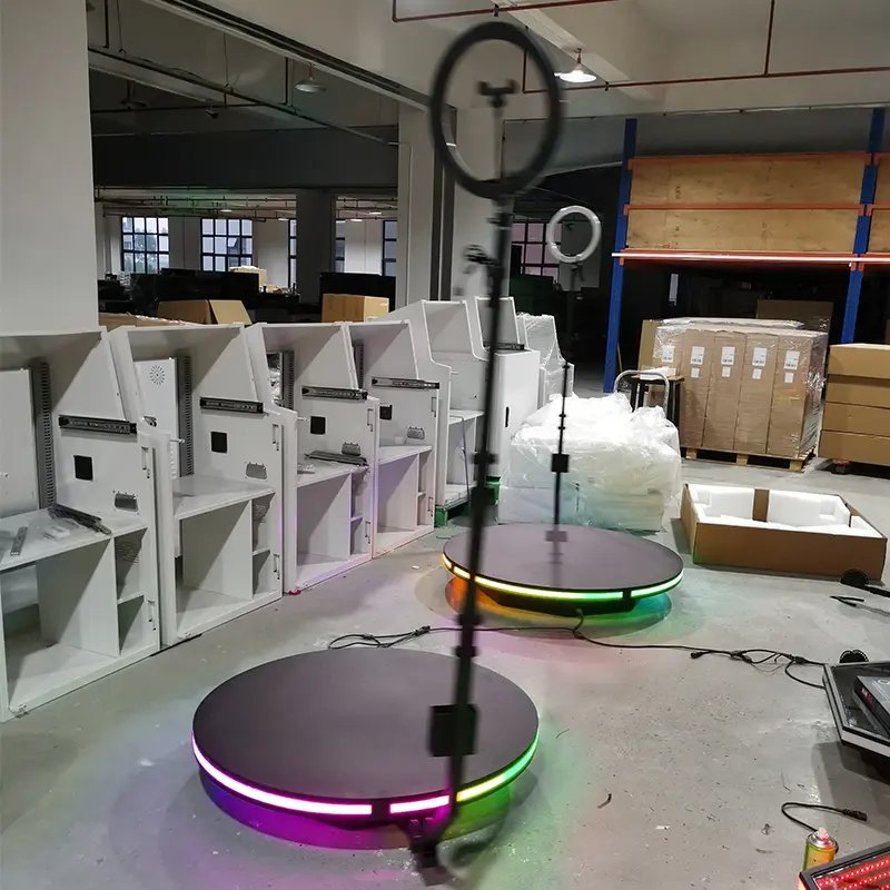 Роботизированный док для 360 фото-будки