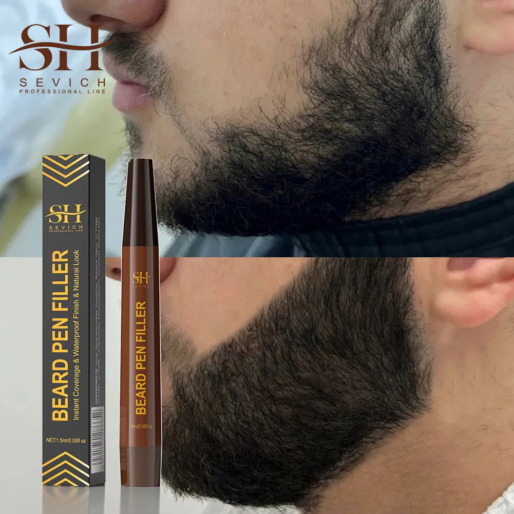 Waterproof Long Lasting Beard Moustache Pen Beard Full Enhancer Pen