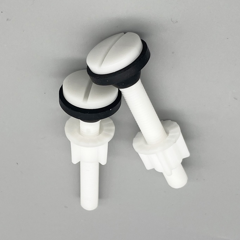 Russian Construction Accessories Plastic Bolt Toilet Seat Fixing Fitting M10 Toilet Cistern to Bowl Bolts