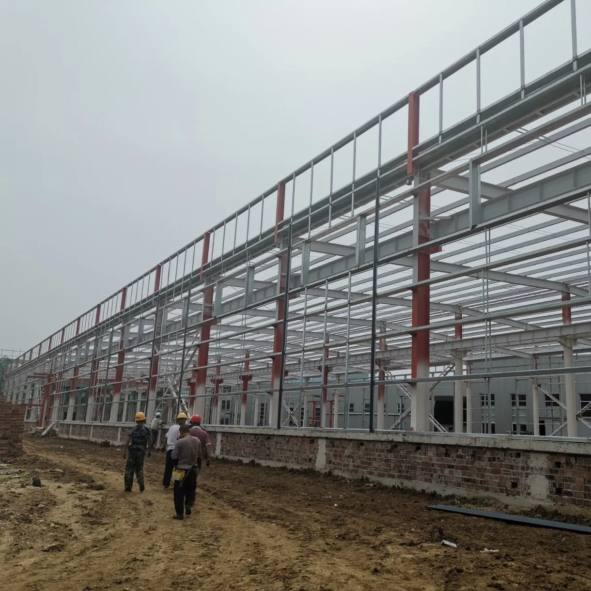 High Rise Prefabricated Steel Structure Steel Frame Apartment Building