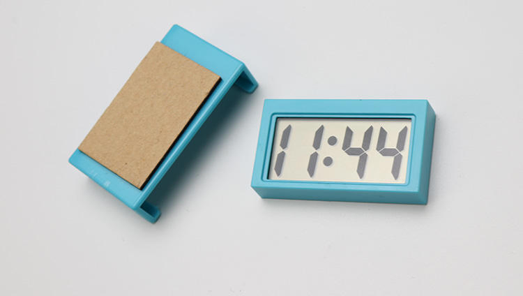 Portable Small 27mm Mini Unicorn Digital Car Clock for Kids and Gifting 423