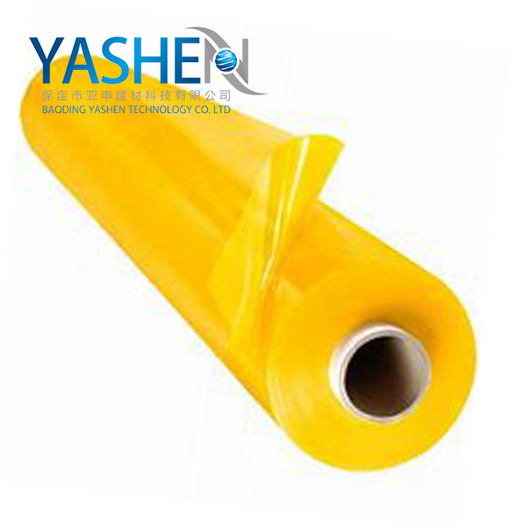 Smooth Orange Transparent Super Clear Plastic Industrial PVC Clear Sliding Curtain