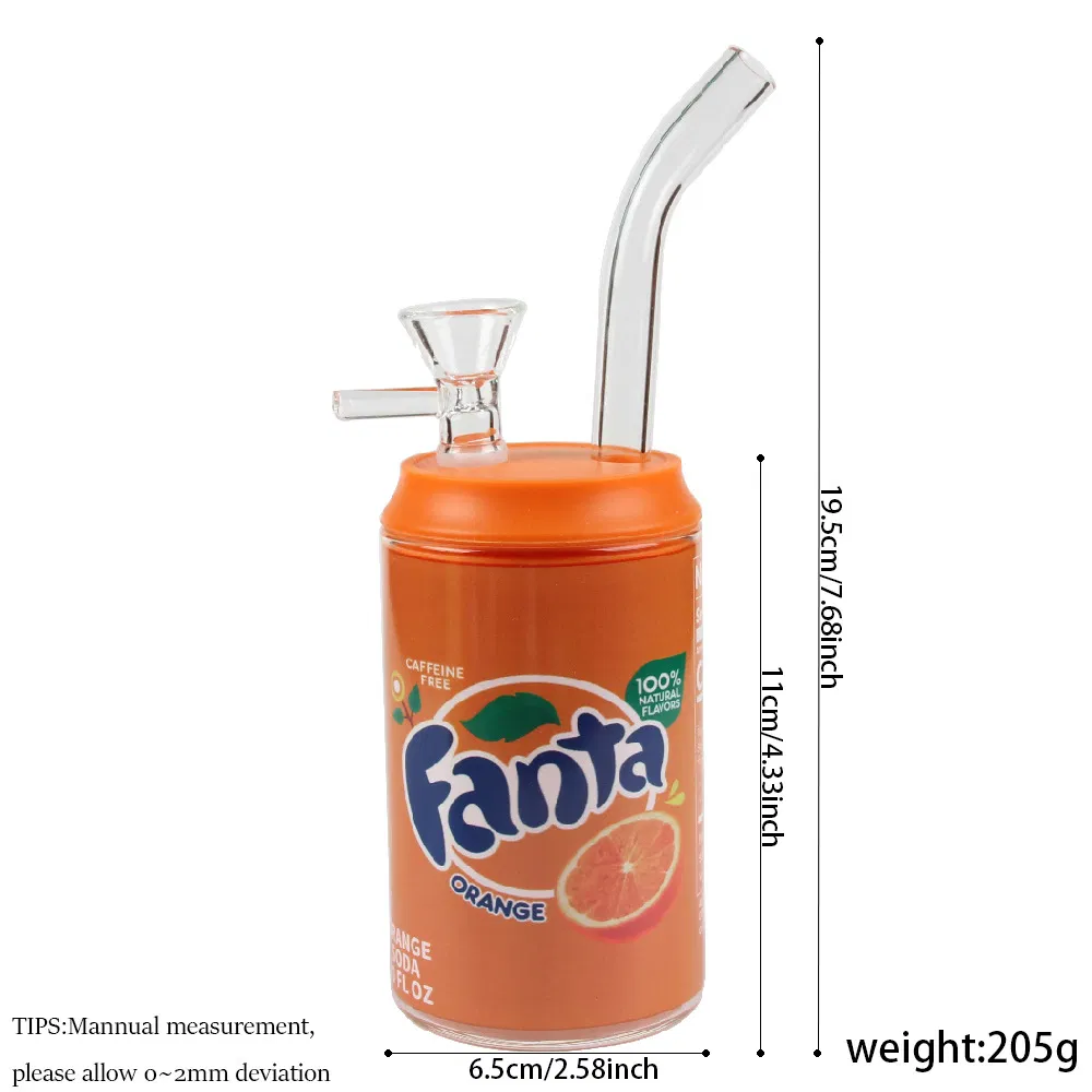 Soft Drink Cans Metal Smoke Shop Glass Tobacco Smoking Pipes Accessory Hookah Tools