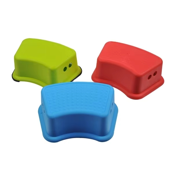 plastic Colorful Anti-Skid Bathroom Stool Children Use Hand Washing Bench